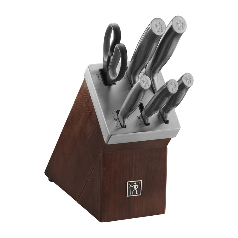 henckels 7 piece knife block set